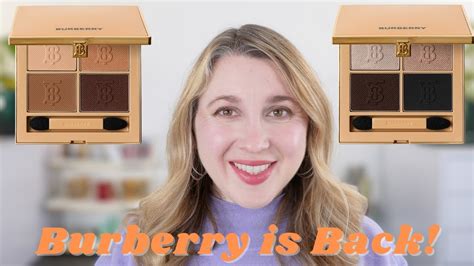 burberry eyeshadow quad review|BURBERRY Eyeshadow Quads .